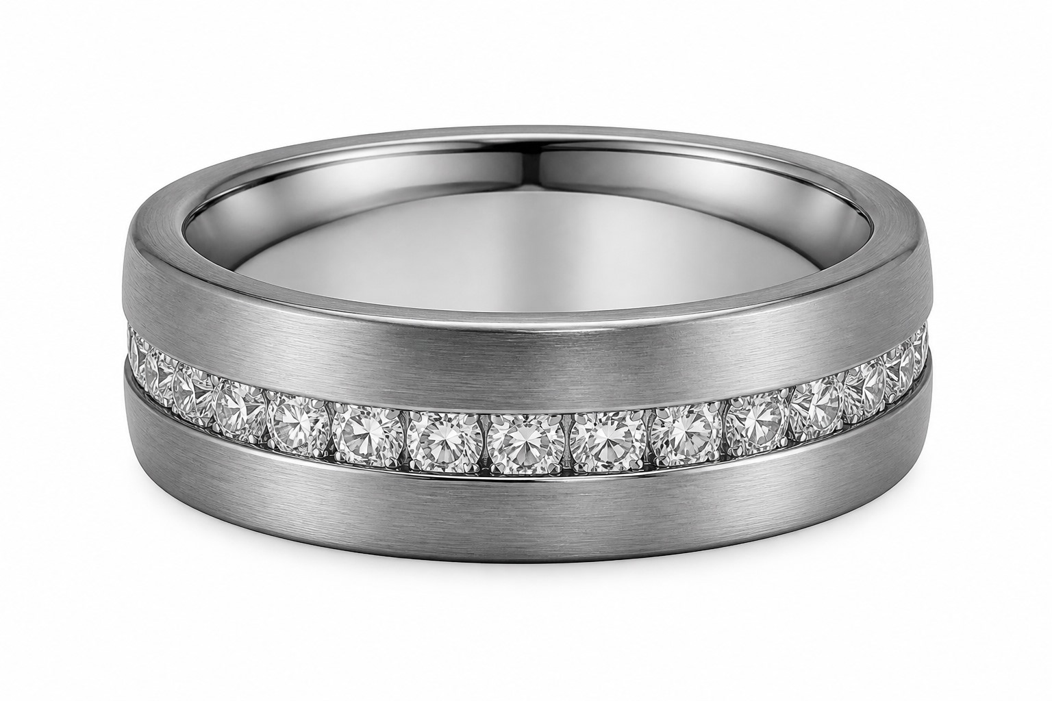 Men's Moissanite Band